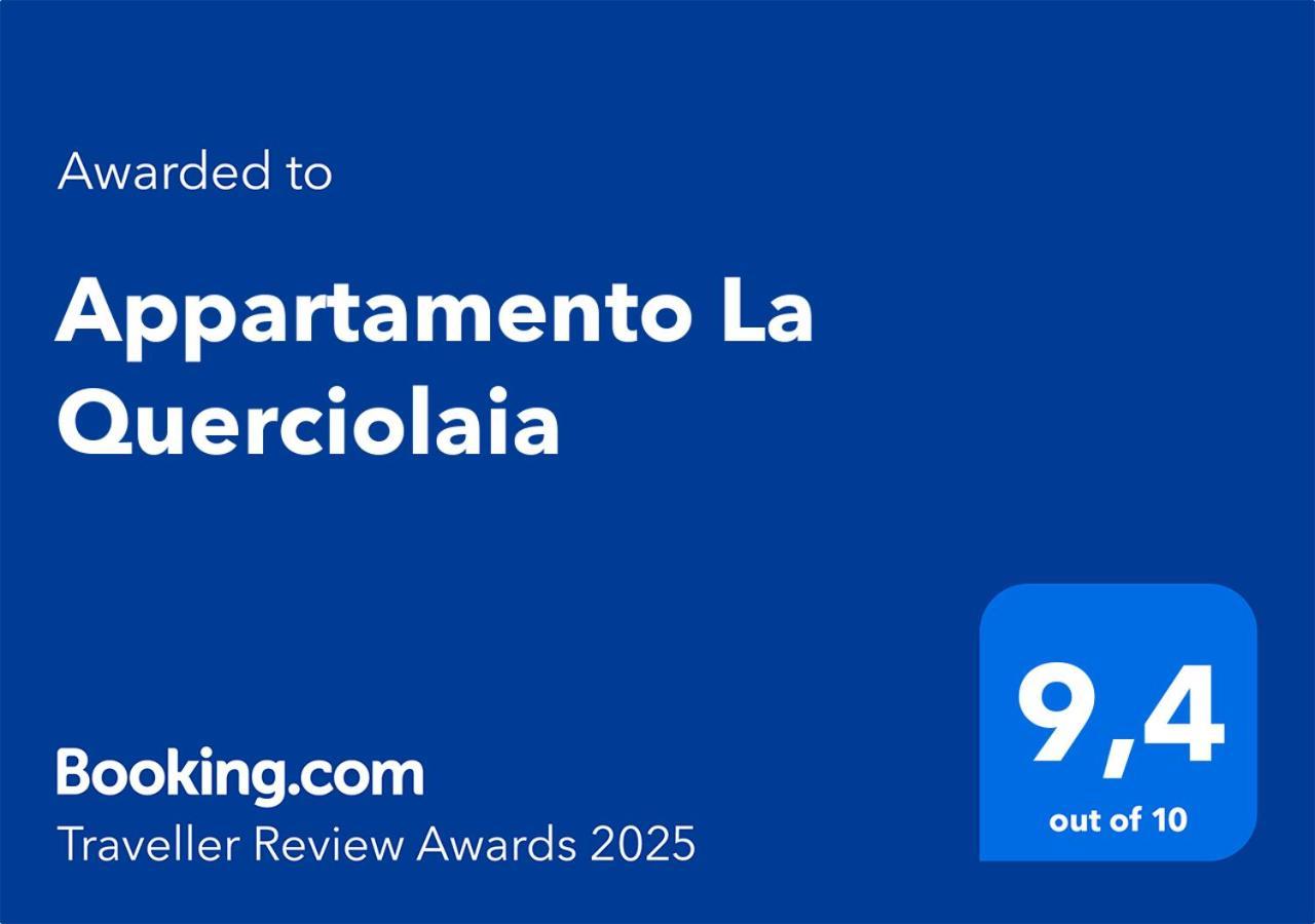 Appartamento La Querciolaia Раполано-Терме Экстерьер фото